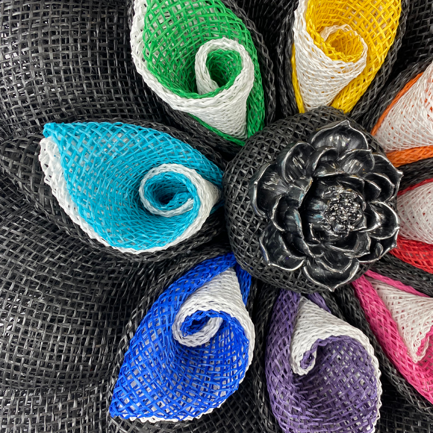 Swirl Petal Rainbow Wreath Video Tutorial