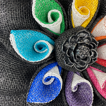 Swirl Petal Rainbow Wreath Video Tutorial