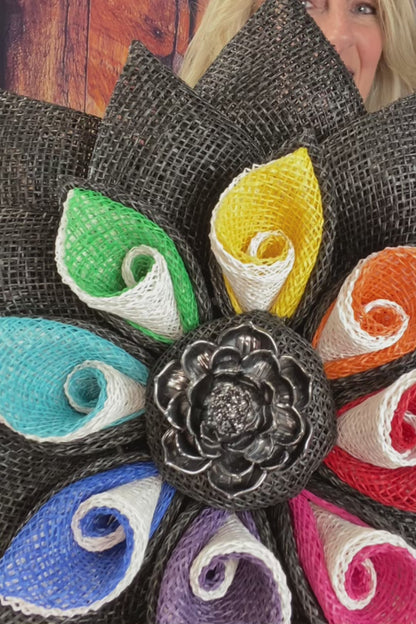 Swirl Petal Video Tutorial - Instruction Only (No Wreath)